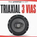 KIT TRIAXIAL 6 POL CARROUSSEL AUTO SPRINT CA600-TL