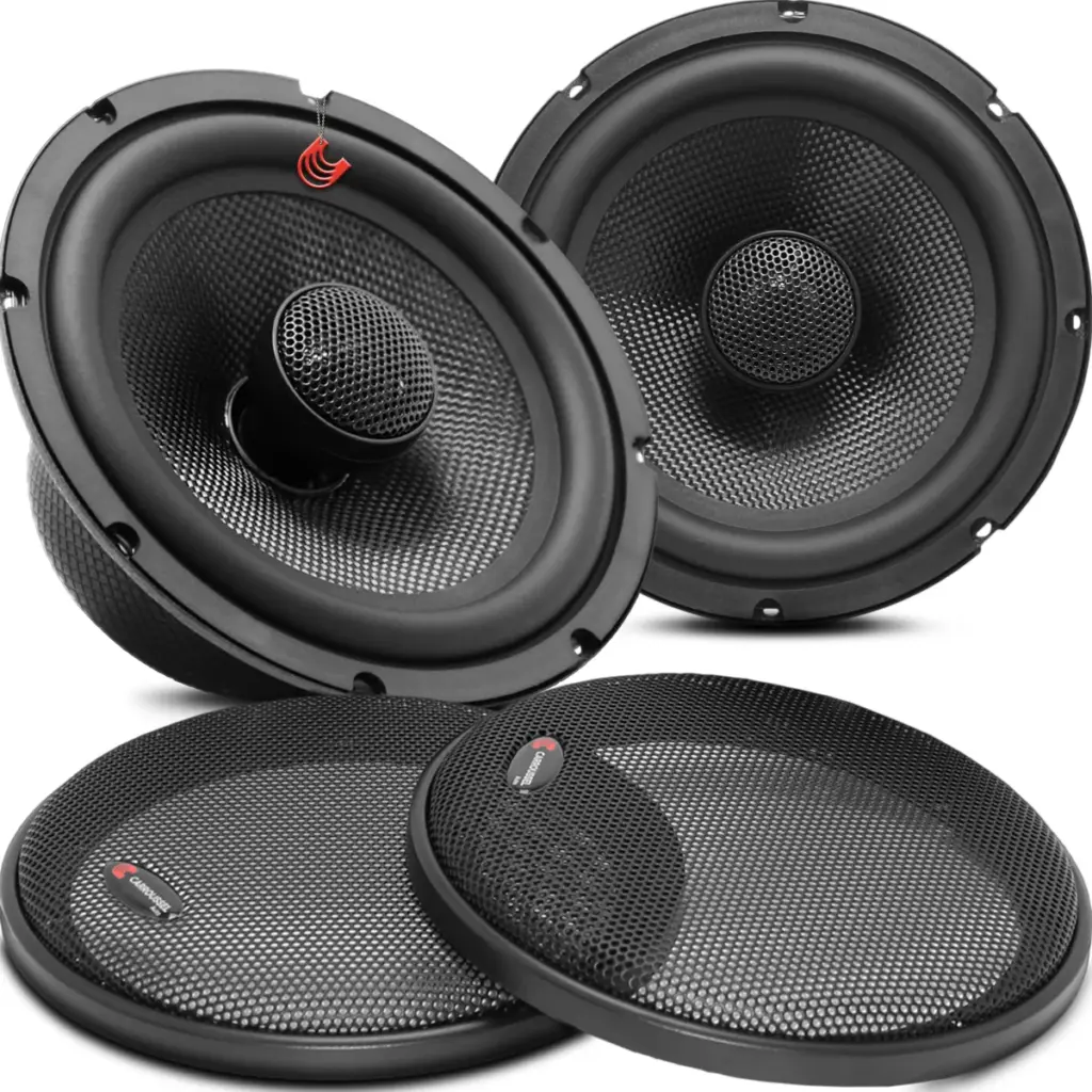 KIT COAXIAL 6 POL 6,5 POL CARROUSSEL AUTO STUDIO CA650-CX